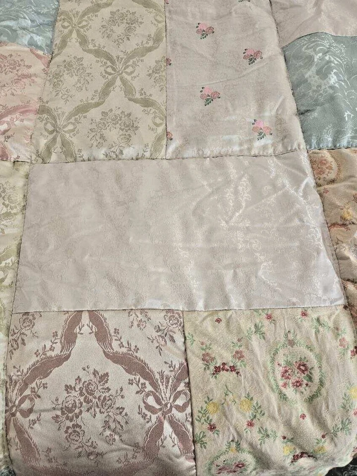 Victoria Classics Ltd-Full Size Patchwork Comforter & (2) Standard Shams-Lovely! - Image 4 of 4