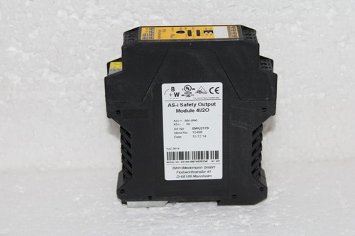 Bihl+Wiedemann BWU2173 AS-i Safety Output Module 4I/2O Ident. No.: 15498 - Picture 3 of 6