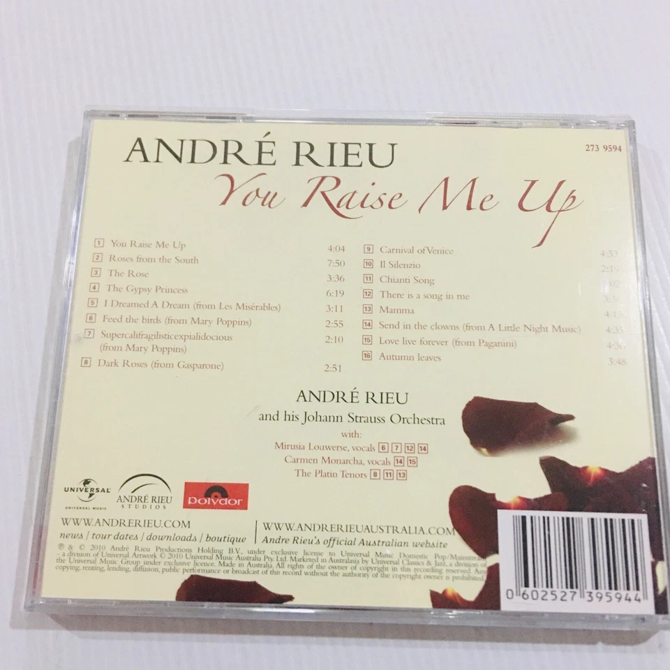 You Raise Me Up by André Rieu (CD, 2010) - Image 3 of 4