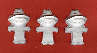 Boy scarecrow plaster of Paris painting project. Set of 12!