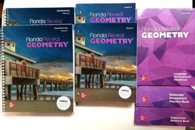 Florida Reveal Geometry Bundle Volume 1 & 2  Teacher & Student Editions