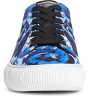 100% AUTHENTIC NEW MEN VERSACE GRECA BAROCCO BLUE BOAT SHOE SNEAKER EU 41/US 8 — photo 3