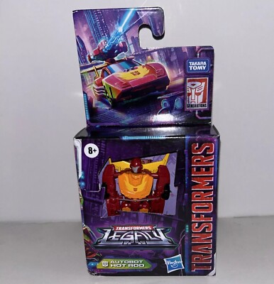 Transformers Generations Legacy Core Class Hot Rod Action Figure USA IN STOCK