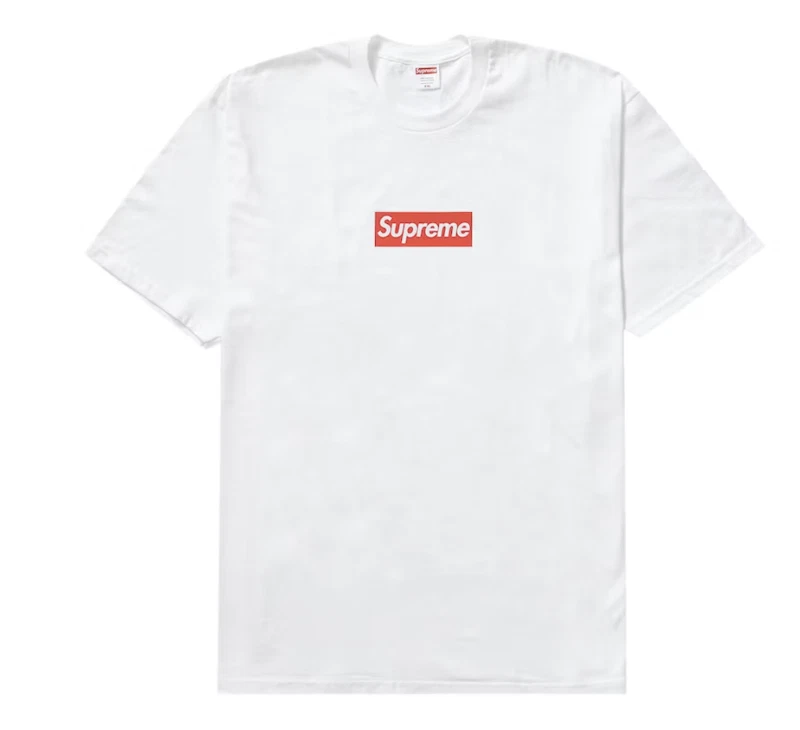 CAMISETA SUPREME WEST HOLLYWOOD CAJA LOGOTIPO BLANCA S XL DS OG