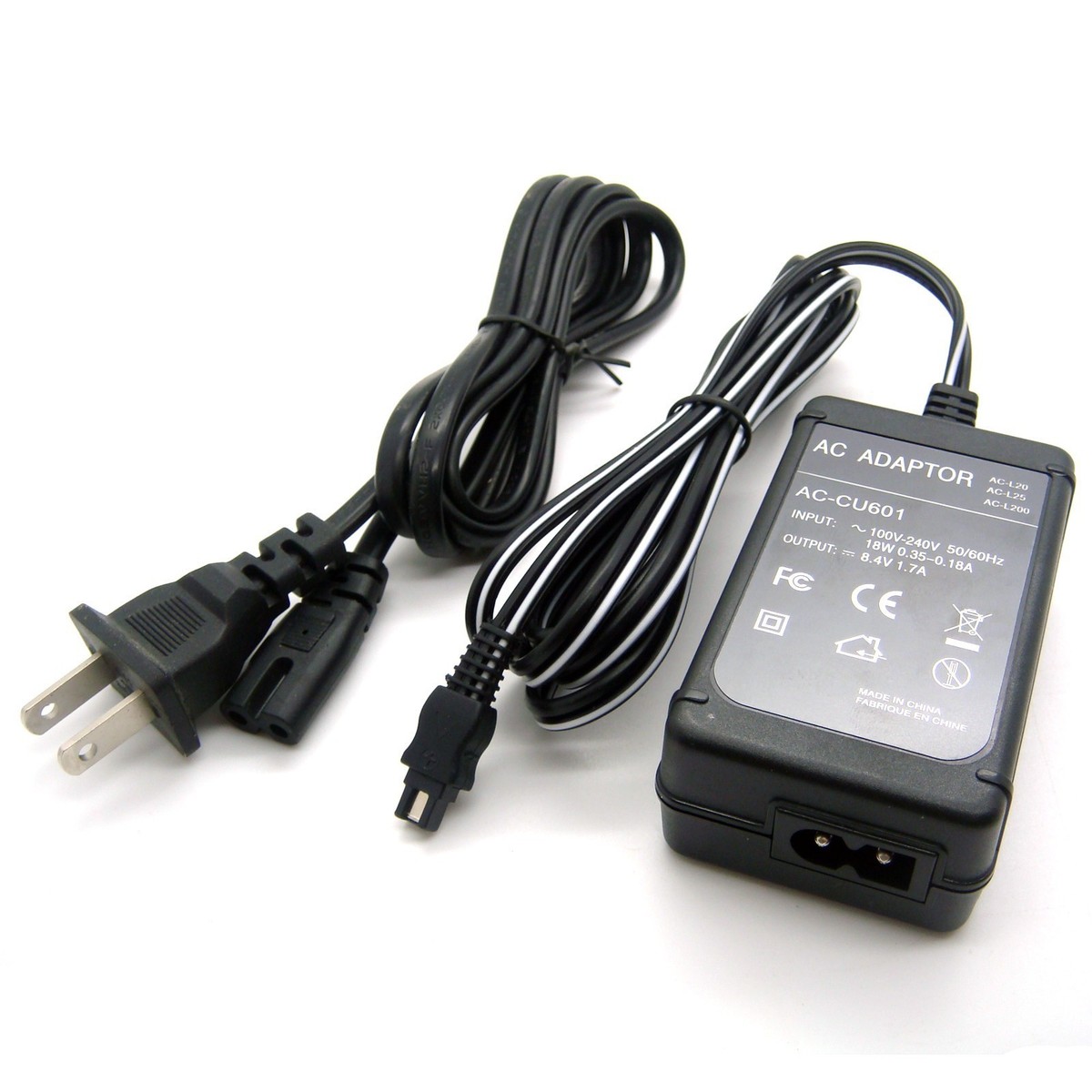 HQRP AC Adapter/Charger For Sony Handycam DCR-SX40 Series (DCR-SX40, SX40E, SX40L, SX40R) – Power Your Camcorder 12 thumbnail image