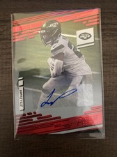 2021 Panini Prestige LA'MICAL PERINE PREMIUM RED AUTO - New York Jets