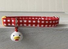 Chicken Cat Collar Custom Made, Chicken Cat Collar