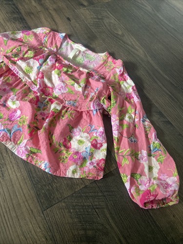 Matilda jane girls flower top shirt 8 pink - Picture 8 of 8