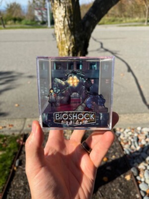 Bioshock 3D Papercraft Diorama Cube | Handmade! PERFECT GIFT | eBay