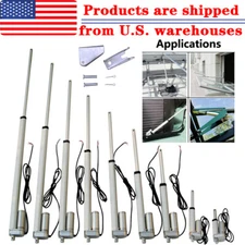 2"-18" Linear Actuator Auto Lift Heavy Duty 1000N/1500N 12V Motor W/ Bracket IG