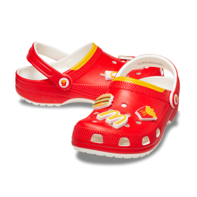 NEW CROCS MCDONALD'S X CROCS CLASSIC CLOG 209858-90H MULTI UNISEX