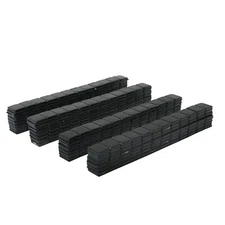 BLACK WHEEL WEIGHTS STICK-ON ADHESIVE TAPE WEIGHT 1/4 OZ ( 0.25 OZ) 360 PIECES