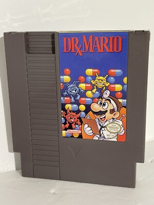 Authentic Dr Mario Nintendo Game Cartridge Nintendo NES Vintage Video Game