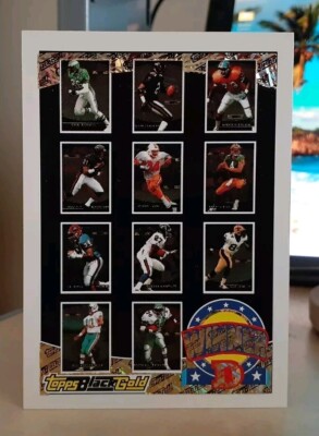 1993 Topps *Black Gold* Group D Winner Card Brett Favre Deion Sanders PACKERS
