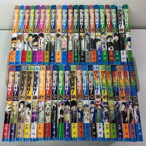 Used Katekyo Hitman REBORN! Vol.1-42 Japanese Anime Manga Comic Book Akira Amano - Picture 1 of 1