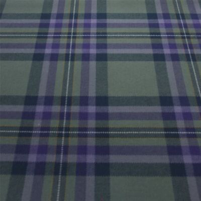 10 Unzen leichter Stoff Material Heather Isle Tartan 1 Meter