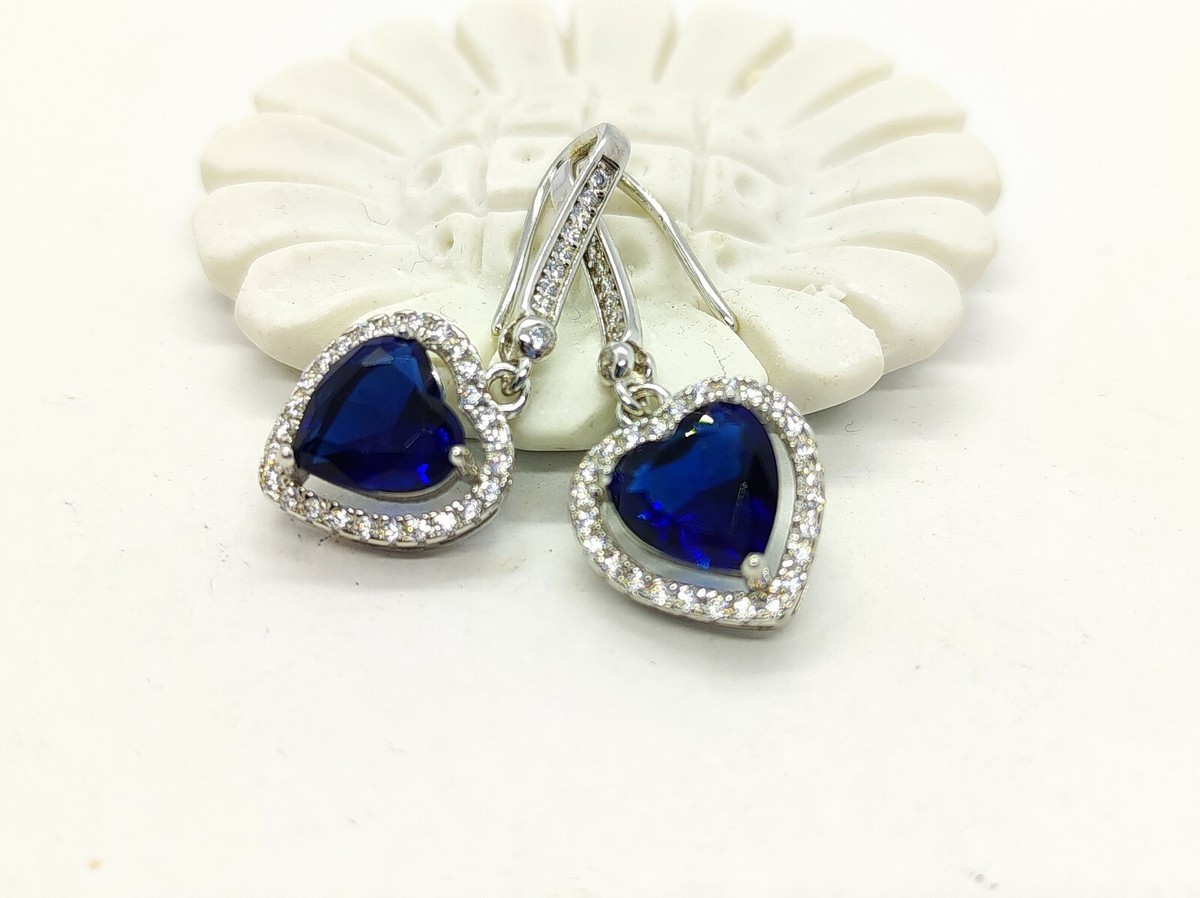 Orecchini scintillanti color arcobaleno Modian Orecchini a cerchio in vero argento sterling 925 con zirconi per gioielli da sposa di lusso da donna  36