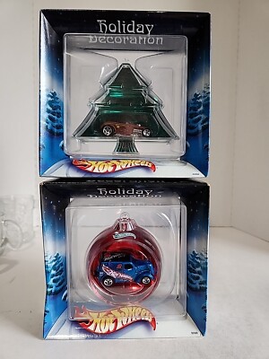 Hot Wheels Racing 2002 Holiday Decorations Christmas Ornament New