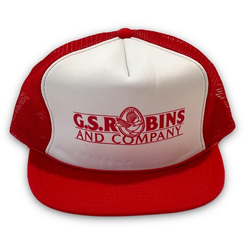 Gorra de camionero vintage GSR Bins logotipo de empresa gráfica gorra snapback - Imagen 9 de 10