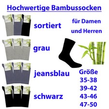 Socken Bambus Freizeit Business für Herren u...