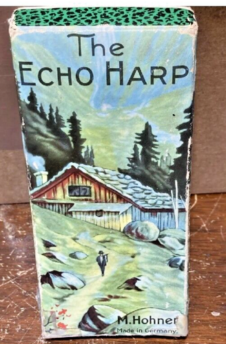 Vintage The Echo Harp Harmonica M Hohner 1896 Germany - Picture 7 of 7