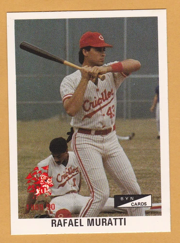 JUAN GONZALEZ ON BACKGROUND OF RAFAEL MURATTI CRIOLLOS UPDATE 89-90  #C-36#7OF75