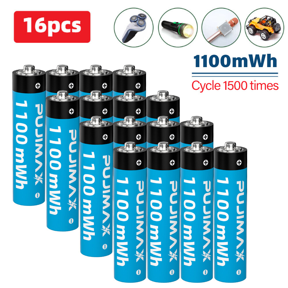 Литий-ионные аккумуляторы AA AAA 1,5 В / зарядное устройство лот