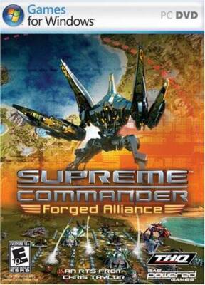 Supreme Commander: Forged Alliance - PC - Video Game - VERY GOOD