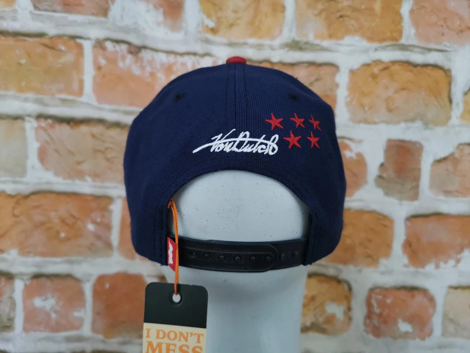 Nuevo Von Dutch Originals Ee.uu. Vintage Gorra Béisbol Cap Sombrero Azul Blanco - Imagen 4 de 4