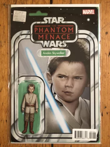 Star Wars Obi-Wan & Anakin #1 J. Tyler Christopher Action Figure Variant NEW VF
