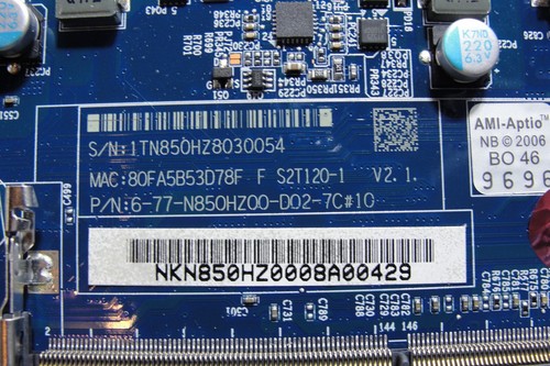System76 Gazelle Gaze12 15.6" i7-7700HG 2.8GHz Motherboard 6-77-N850HZ00-D02 - Picture 4 of 5
