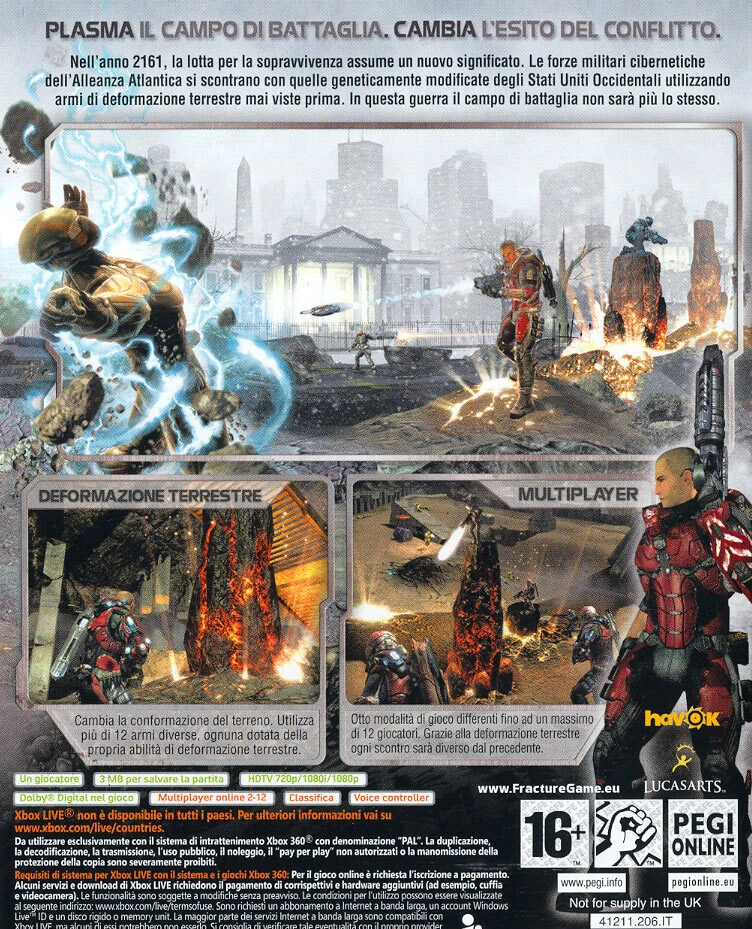 Fracture XBOX 360 ACTIVISION BLIZZARD - Immagine 2 di 2