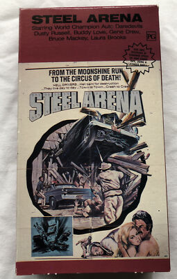 Showcase SPI VHS Steel Arena 1973 Dusty Russell Stunt Driver