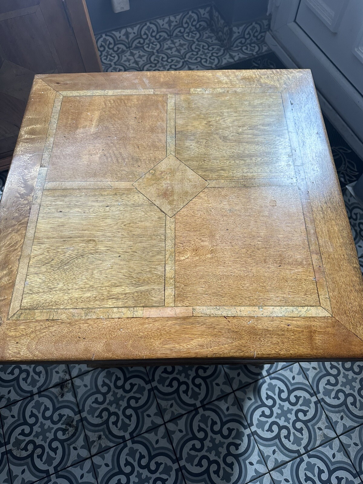 Barker And Stone House Flagstone Side Table With Draw eBay