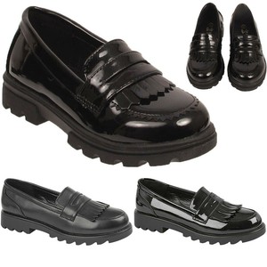 black school trainers size 3