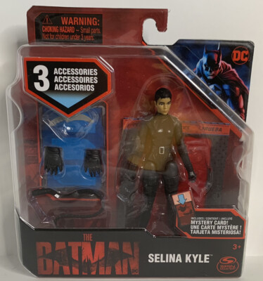 The Batman Selina Kyle Action Figure w/3 Accessories for Ages 3+ DC Movie 2022