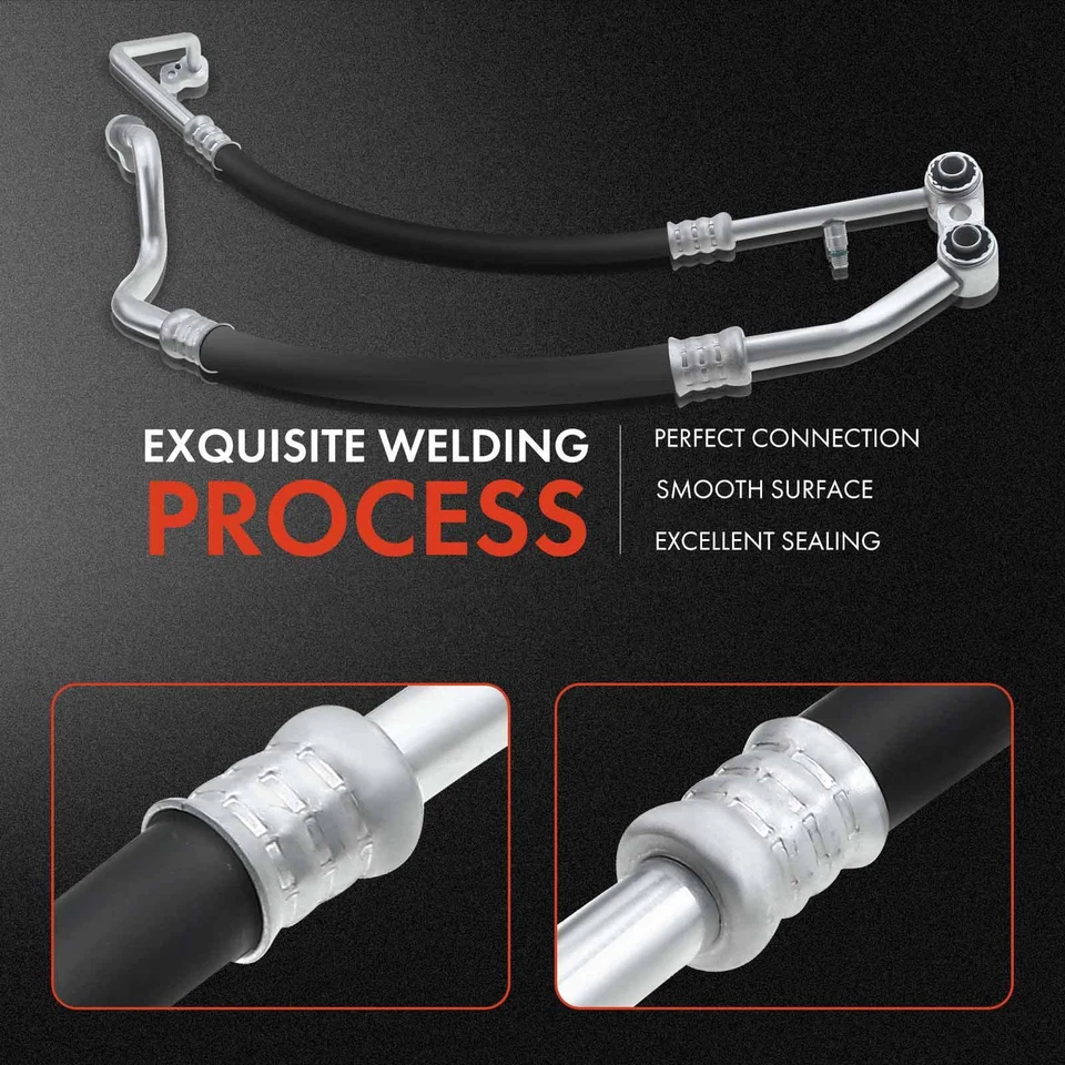 Conjunto de manguera colector de aire acondicionado para Chevrolet Equinox 2006-2009 Pontiac Torrent 3,4 L Foto 4 de 4