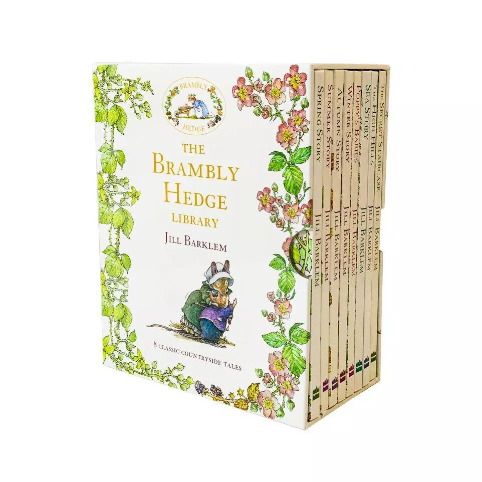 The Brambly Hedge Library 8 Books Set By Jill Barklem - Ages 3-6