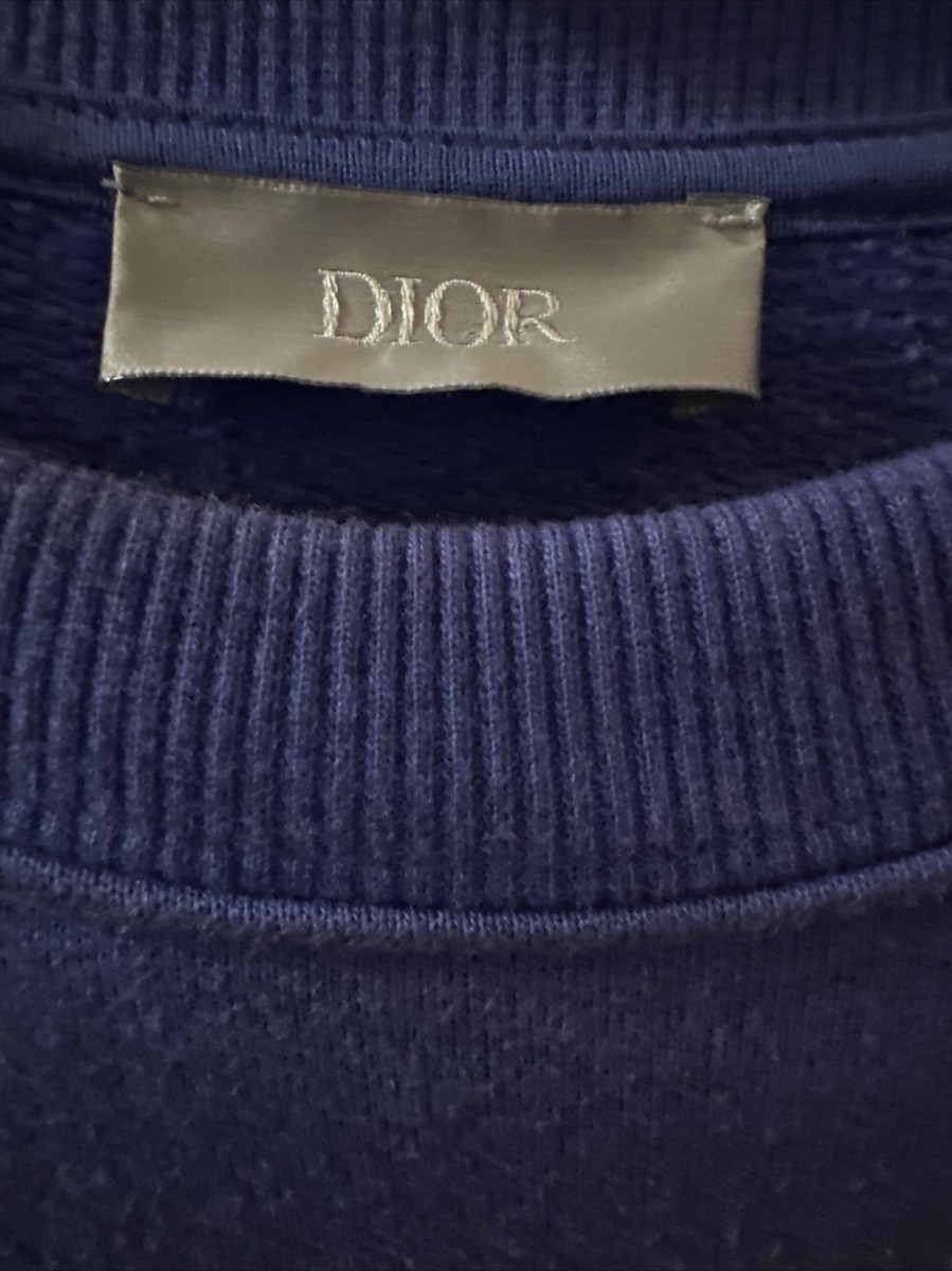 Christina DIOR CD Icon Purple Sweatshirt Size Large | eBay