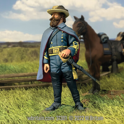 W.Britain 31301 Confederate General J.E.B. Stuart  (Britains)