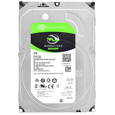 Festplatte Seagate 3TB ST3000DM007 5400Rpm 256Mb Cache Sata III 3,5'' Barrac
