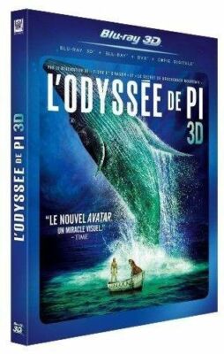'' ODDYSEE Pi - 3D '' 2 Blu-Ray + 1 DVD Neu Unter Blister