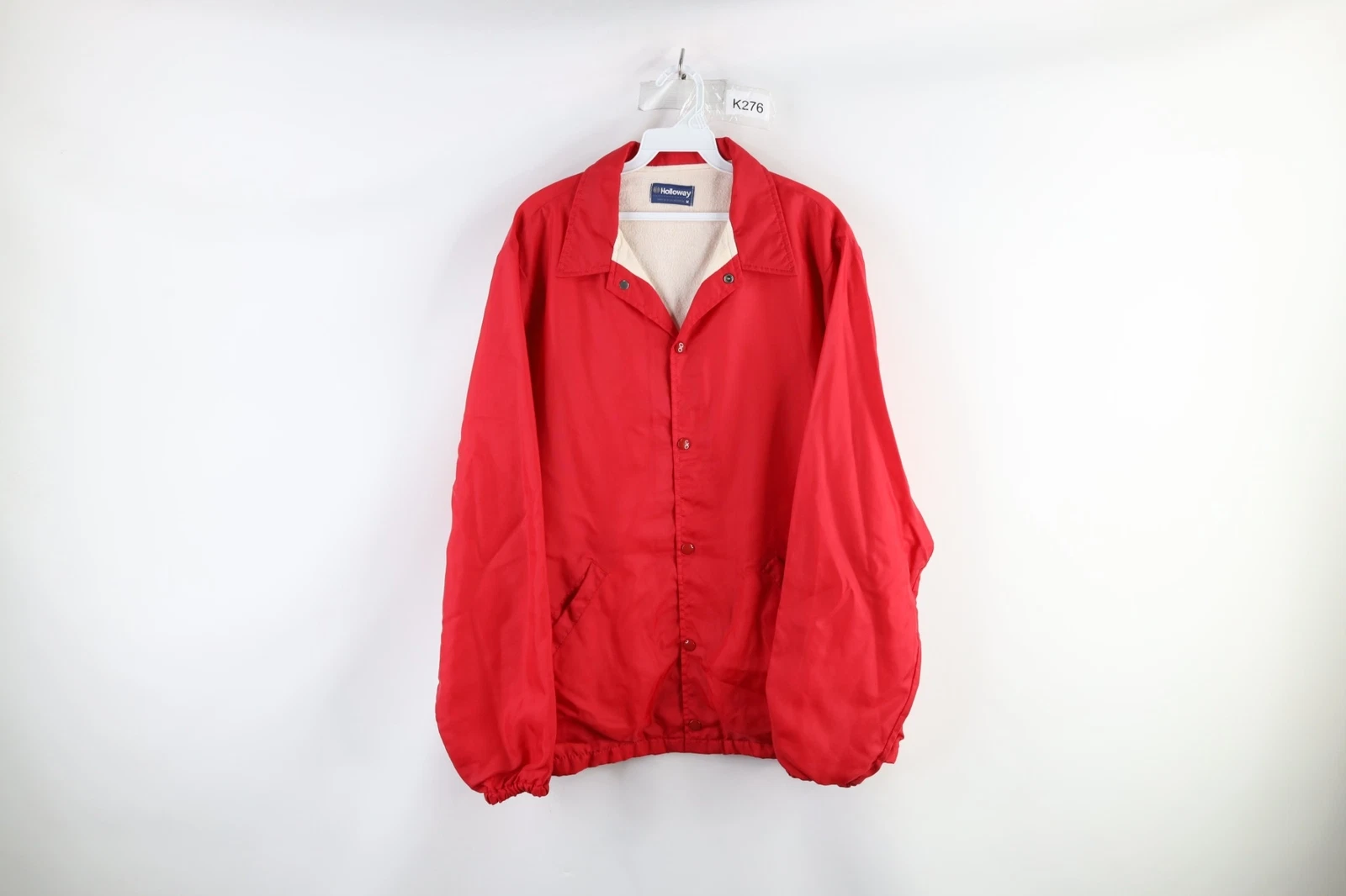 Giacca Coach Coach Coaches foderata auto REO vintage anni 80 uomo media incantesimo 1906 USA