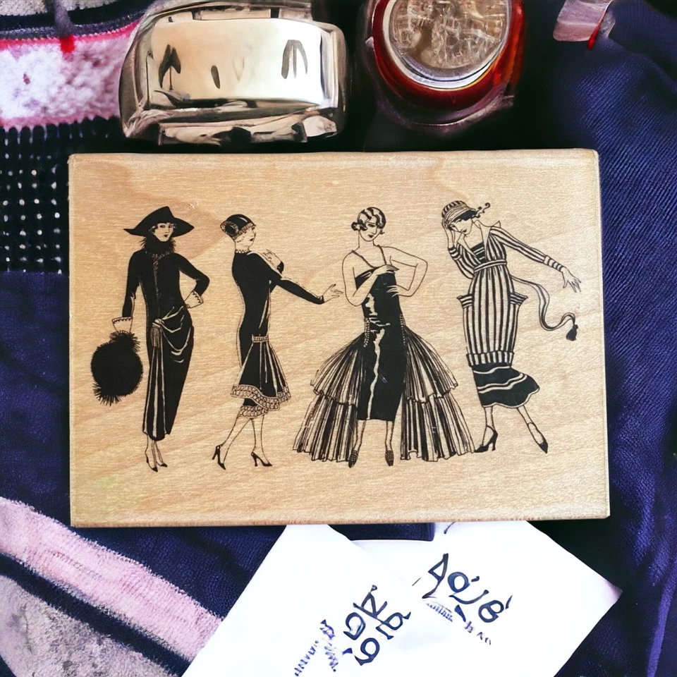 Estampillas de goma de moda vintage artes de héroe Hampton gráficos artísticos 45 Foto 2 de 4