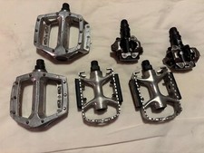 Metal Bicycle Pedals for all occasions 3 pairs
