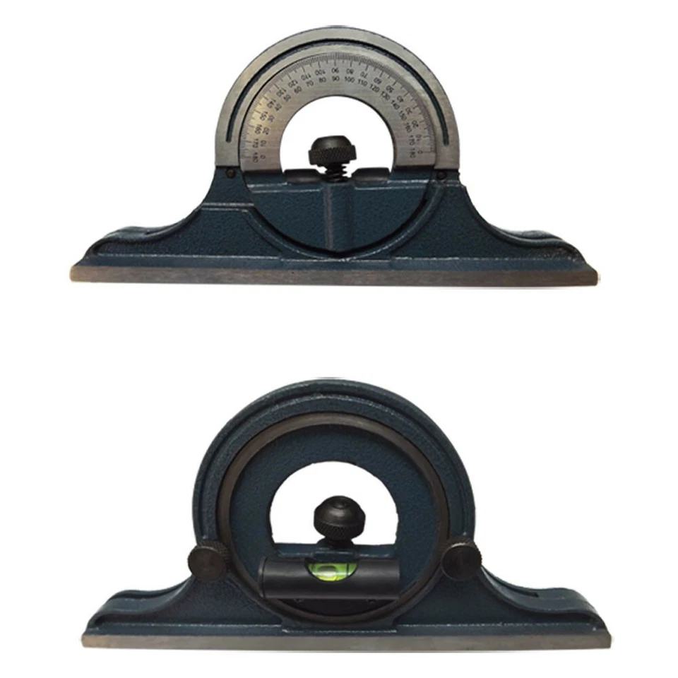 4 Pc 12'' Combination Square 4R Graduation Blade Head Square/Center/Protractor - Image 2 of 4