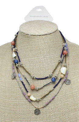 Bohemian Multi Strand Necklace by Christopher & Banks $28.95 Tags #N2766