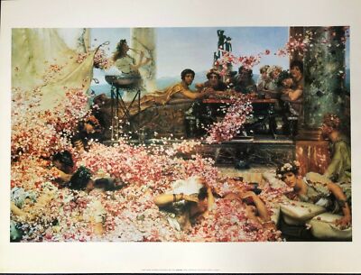 Rosen des Heliogabalus von Lawrence Alma-Tadema (80 cm x 60 cm)