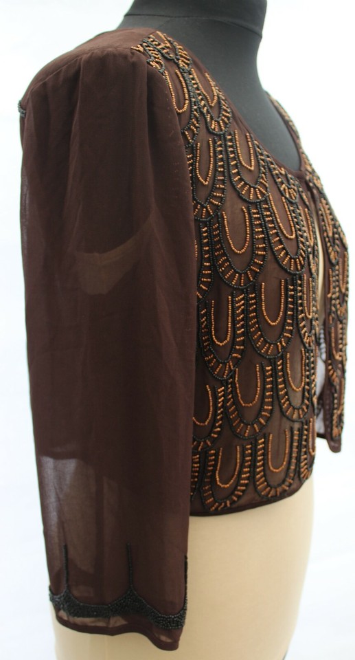 Kaliko Women's Top. Bolero Top. Kaliko Size UK 14. BNWT. Bolero Style