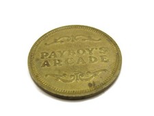 Payboys Arcade Gaming Token Coin Vintage